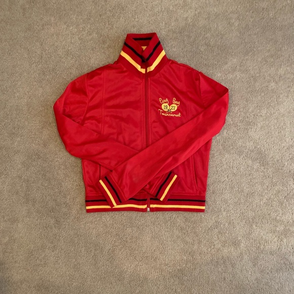 Red track jacket - Picture 4 of 4